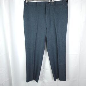 VTG Levis Action Slacks Mens 40x30 Blueish Gray Flat Front High Rise Dress Pants
